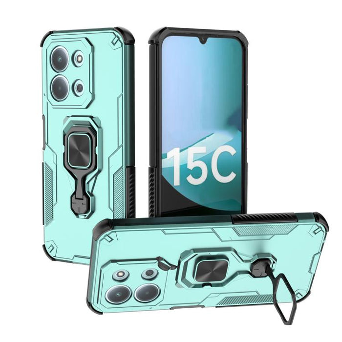 Funda híbrida de TPU y PC con soporte metálico para teléfono, For Redmi Turbo 5 Max / Poco X8 Pro Max, For Redmi Turbo 5 / Poco X8 Pro 5G, For Redmi Note 15 Pro+ 5G 163.3mm, For Redmi Note 15 5G / 4G Global 164mm, For Redmi Note 15 Pro 4G Global 163.2m...