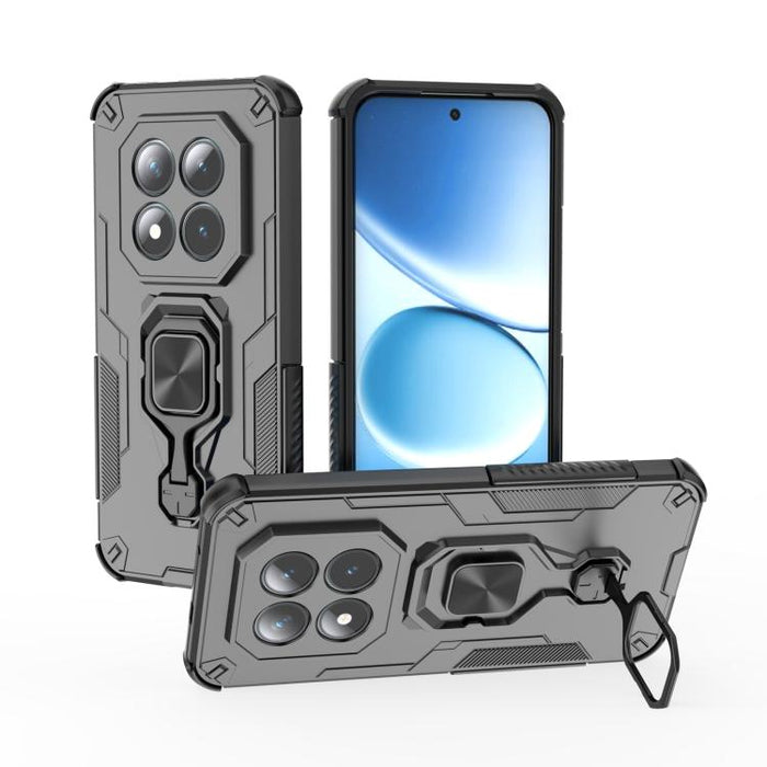 Funda híbrida de TPU y PC con soporte metálico para teléfono, For Redmi Turbo 5 Max / Poco X8 Pro Max, For Redmi Turbo 5 / Poco X8 Pro 5G, For Redmi Note 15 Pro+ 5G 163.3mm, For Redmi Note 15 5G / 4G Global 164mm, For Redmi Note 15 Pro 4G Global 163.2m...
