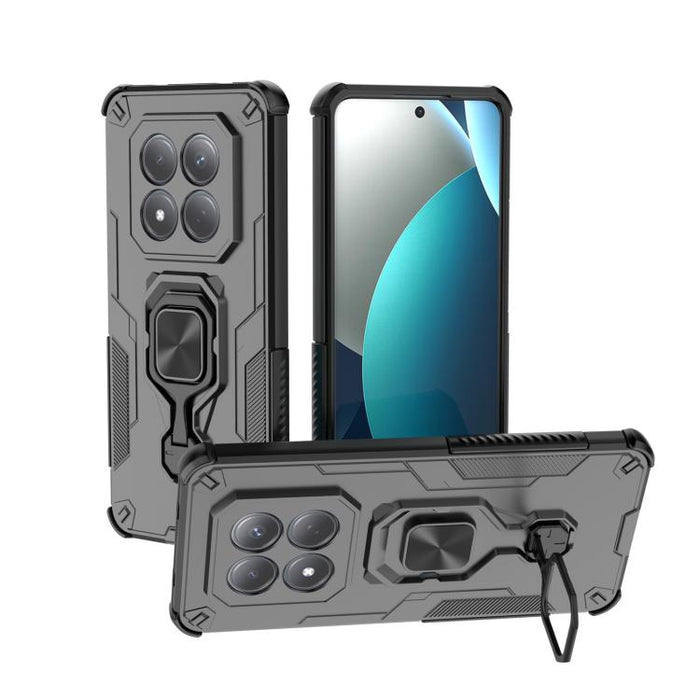 Funda híbrida de TPU y PC con soporte metálico para teléfono, For Redmi Turbo 5 Max / Poco X8 Pro Max, For Redmi Turbo 5 / Poco X8 Pro 5G, For Redmi Note 15 Pro+ 5G 163.3mm, For Redmi Note 15 5G / 4G Global 164mm, For Redmi Note 15 Pro 4G Global 163.2m...