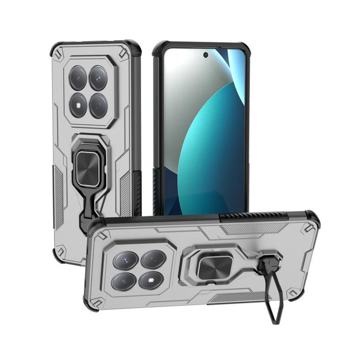 Funda híbrida de TPU y PC con soporte metálico para teléfono, For Redmi Turbo 5 Max / Poco X8 Pro Max, For Redmi Turbo 5 / Poco X8 Pro 5G, For Redmi Note 15 Pro+ 5G 163.3mm, For Redmi Note 15 5G / 4G Global 164mm, For Redmi Note 15 Pro 4G Global 163.2m...