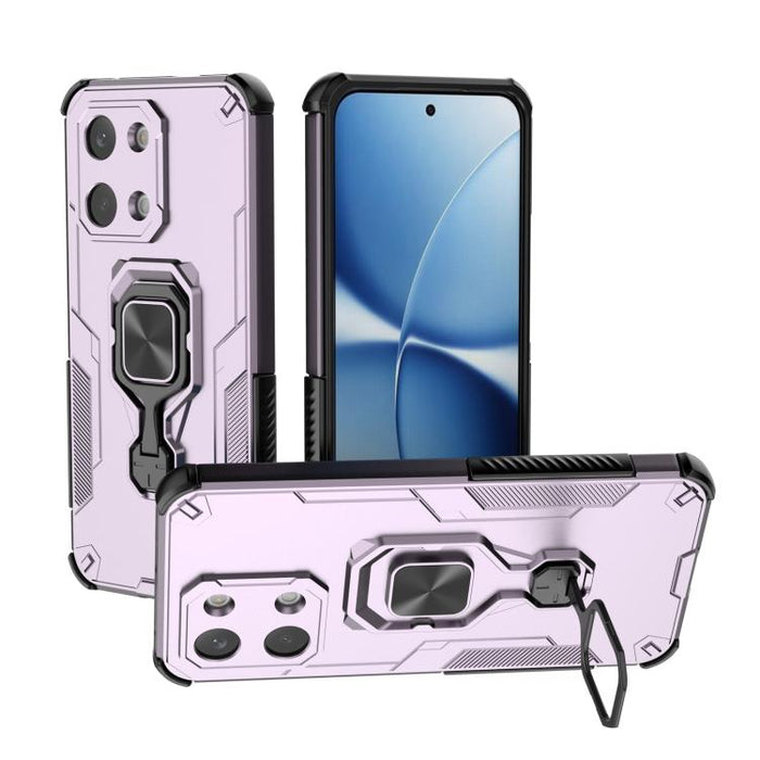 Funda híbrida de TPU y PC con soporte metálico para teléfono, For Redmi Turbo 5 Max / Poco X8 Pro Max, For Redmi Turbo 5 / Poco X8 Pro 5G, For Redmi Note 15 Pro+ 5G 163.3mm, For Redmi Note 15 5G / 4G Global 164mm, For Redmi Note 15 Pro 4G Global 163.2m...