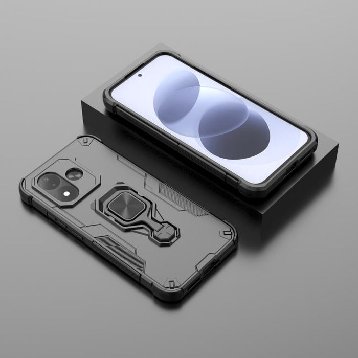 Funda híbrida de TPU y PC con soporte metálico para teléfono, For Redmi Turbo 5 Max / Poco X8 Pro Max, For Redmi Turbo 5 / Poco X8 Pro 5G, For Redmi Note 15 Pro+ 5G 163.3mm, For Redmi Note 15 5G / 4G Global 164mm, For Redmi Note 15 Pro 4G Global 163.2m...