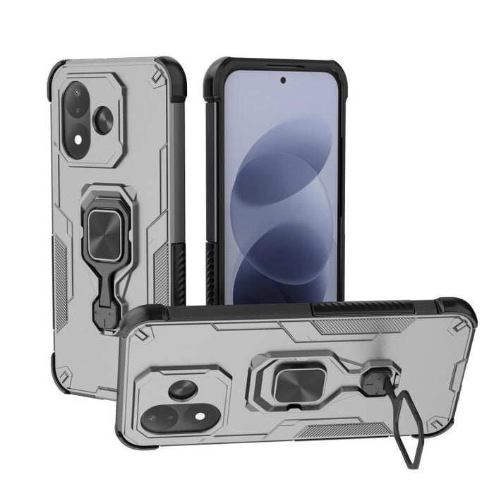 Funda híbrida de TPU y PC con soporte metálico para teléfono, For Redmi Turbo 5 Max / Poco X8 Pro Max, For Redmi Turbo 5 / Poco X8 Pro 5G, For Redmi Note 15 Pro+ 5G 163.3mm, For Redmi Note 15 5G / 4G Global 164mm, For Redmi Note 15 Pro 4G Global 163.2m...