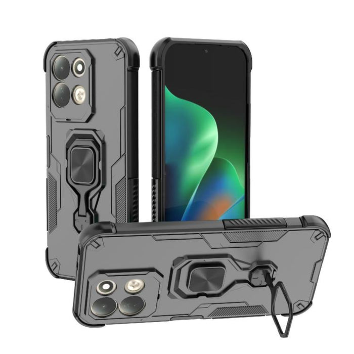 Funda híbrida de TPU y PC con soporte metálico para teléfono, For Redmi Turbo 5 Max / Poco X8 Pro Max, For Redmi Turbo 5 / Poco X8 Pro 5G, For Redmi Note 15 Pro+ 5G 163.3mm, For Redmi Note 15 5G / 4G Global 164mm, For Redmi Note 15 Pro 4G Global 163.2m...