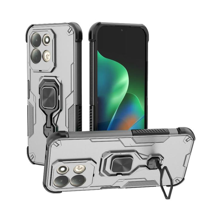 Funda híbrida de TPU y PC con soporte metálico para teléfono, For Redmi Turbo 5 Max / Poco X8 Pro Max, For Redmi Turbo 5 / Poco X8 Pro 5G, For Redmi Note 15 Pro+ 5G 163.3mm, For Redmi Note 15 5G / 4G Global 164mm, For Redmi Note 15 Pro 4G Global 163.2m...