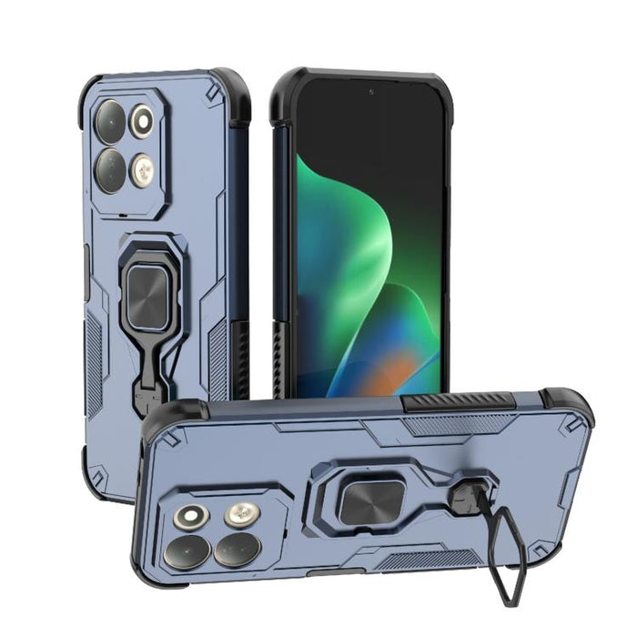 Funda híbrida de TPU y PC con soporte metálico para teléfono, For Redmi Turbo 5 Max / Poco X8 Pro Max, For Redmi Turbo 5 / Poco X8 Pro 5G, For Redmi Note 15 Pro+ 5G 163.3mm, For Redmi Note 15 5G / 4G Global 164mm, For Redmi Note 15 Pro 4G Global 163.2m...