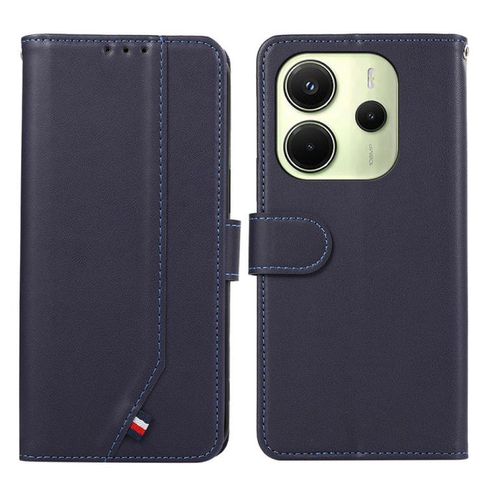Funda para teléfono de cuero con protección RFID y textura delicada de ABEEL, For Redmi Turbo 4 Pro