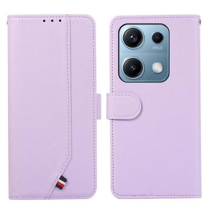 Funda para teléfono de cuero con protección RFID y textura delicada de ABEEL, For Redmi Turbo 4 Pro