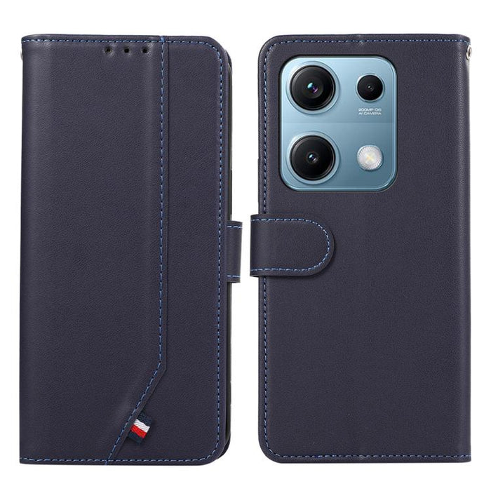 Funda para teléfono de cuero con protección RFID y textura delicada de ABEEL, For Redmi Turbo 4 Pro