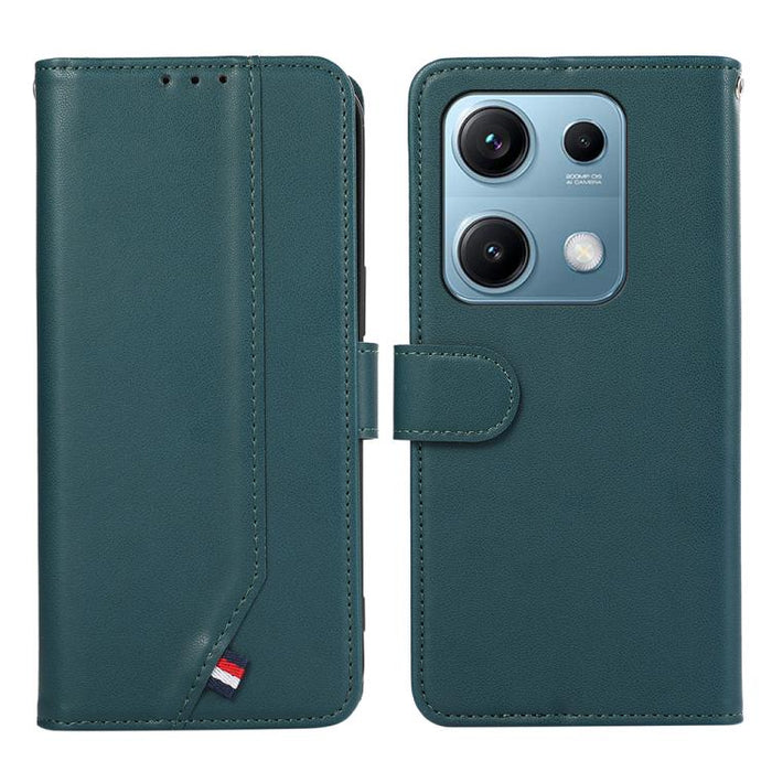 Funda para teléfono de cuero con protección RFID y textura delicada de ABEEL, For Redmi Turbo 4 Pro