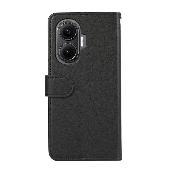 Funda para teléfono de cuero con protección RFID y textura delicada de ABEEL, For Redmi Turbo 4 Pro