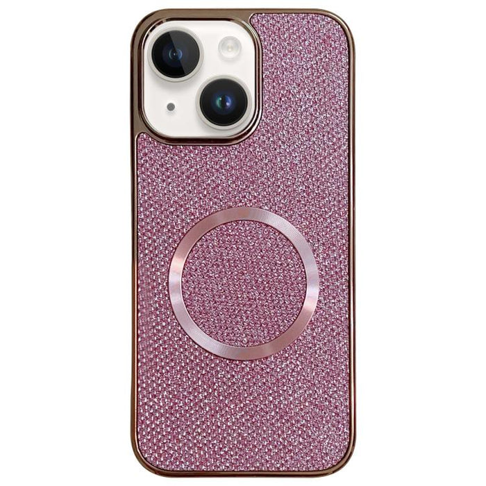 Electroplating PC Glitter Grain MagSafe Phone Case, For iPhone 13, For iPhone 12, For iPhone 12 Pro Max, For iPhone 12 Pro, For iPhone 11 Pro Max, For iPhone 11, For iPhone 11 Pro