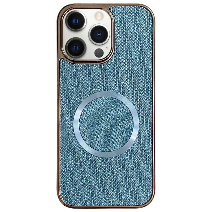 Electroplating PC Glitter Grain MagSafe Phone Case, For iPhone 13, For iPhone 12, For iPhone 12 Pro Max, For iPhone 12 Pro, For iPhone 11 Pro Max, For iPhone 11, For iPhone 11 Pro