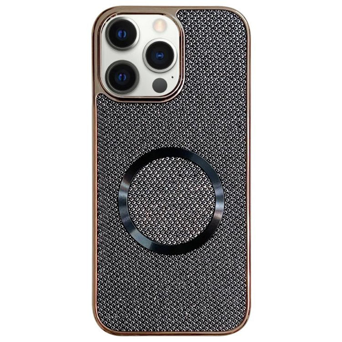Electroplating PC Glitter Grain MagSafe Phone Case, For iPhone 13, For iPhone 12, For iPhone 12 Pro Max, For iPhone 12 Pro, For iPhone 11 Pro Max, For iPhone 11, For iPhone 11 Pro