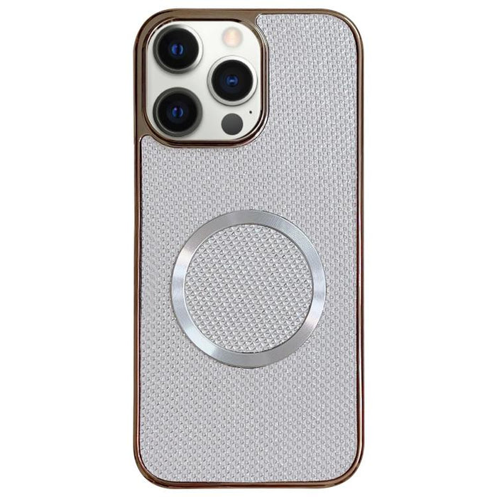 Electroplating PC Glitter Grain MagSafe Phone Case, For iPhone 13, For iPhone 12, For iPhone 12 Pro Max, For iPhone 12 Pro, For iPhone 11 Pro Max, For iPhone 11, For iPhone 11 Pro