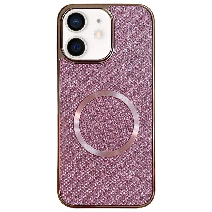 Electroplating PC Glitter Grain MagSafe Phone Case, For iPhone 13, For iPhone 12, For iPhone 12 Pro Max, For iPhone 12 Pro, For iPhone 11 Pro Max, For iPhone 11, For iPhone 11 Pro