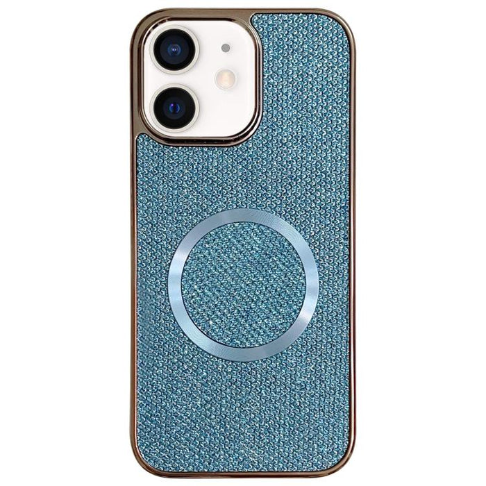Electroplating PC Glitter Grain MagSafe Phone Case, For iPhone 13, For iPhone 12, For iPhone 12 Pro Max, For iPhone 12 Pro, For iPhone 11 Pro Max, For iPhone 11, For iPhone 11 Pro
