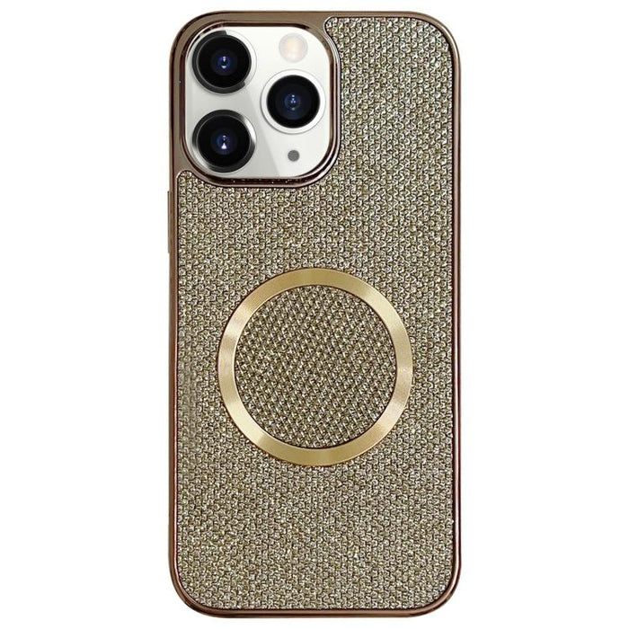 Electroplating PC Glitter Grain MagSafe Phone Case, For iPhone 13, For iPhone 12, For iPhone 12 Pro Max, For iPhone 12 Pro, For iPhone 11 Pro Max, For iPhone 11, For iPhone 11 Pro