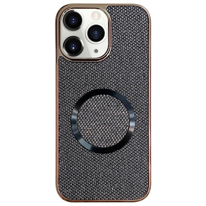 Electroplating PC Glitter Grain MagSafe Phone Case, For iPhone 13, For iPhone 12, For iPhone 12 Pro Max, For iPhone 12 Pro, For iPhone 11 Pro Max, For iPhone 11, For iPhone 11 Pro