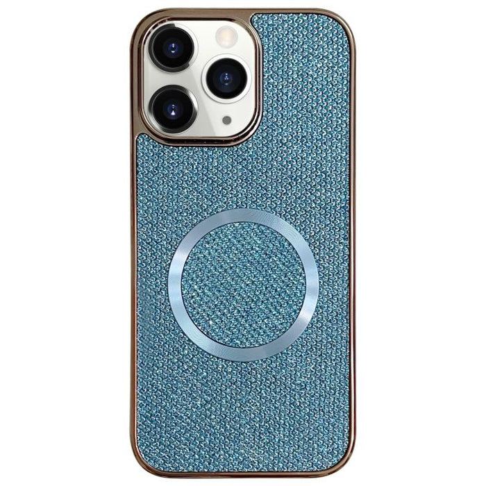 Electroplating PC Glitter Grain MagSafe Phone Case, For iPhone 13, For iPhone 12, For iPhone 12 Pro Max, For iPhone 12 Pro, For iPhone 11 Pro Max, For iPhone 11, For iPhone 11 Pro