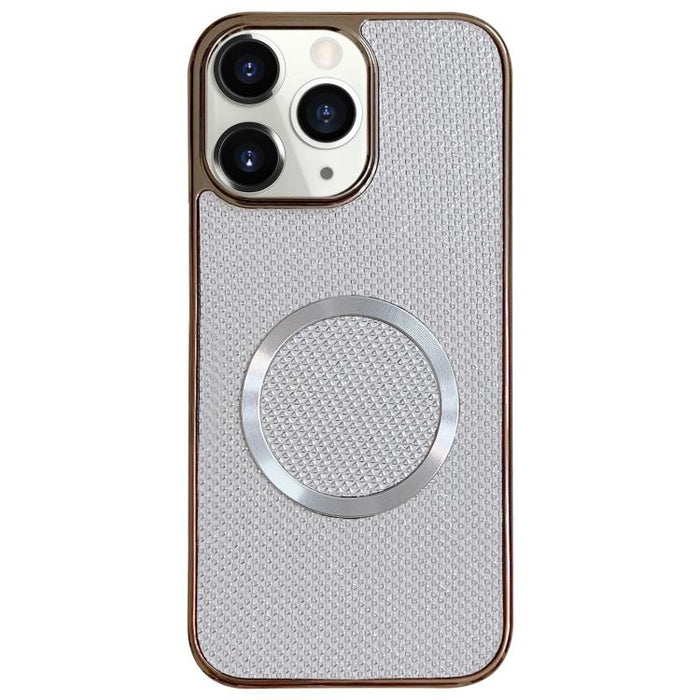 Electroplating PC Glitter Grain MagSafe Phone Case, For iPhone 13, For iPhone 12, For iPhone 12 Pro Max, For iPhone 12 Pro, For iPhone 11 Pro Max, For iPhone 11, For iPhone 11 Pro