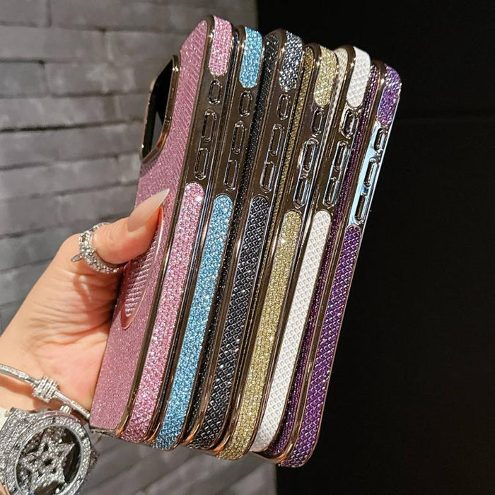 Electroplating PC Glitter Grain MagSafe Phone Case, For iPhone 13, For iPhone 12, For iPhone 12 Pro Max, For iPhone 12 Pro, For iPhone 11 Pro Max, For iPhone 11, For iPhone 11 Pro