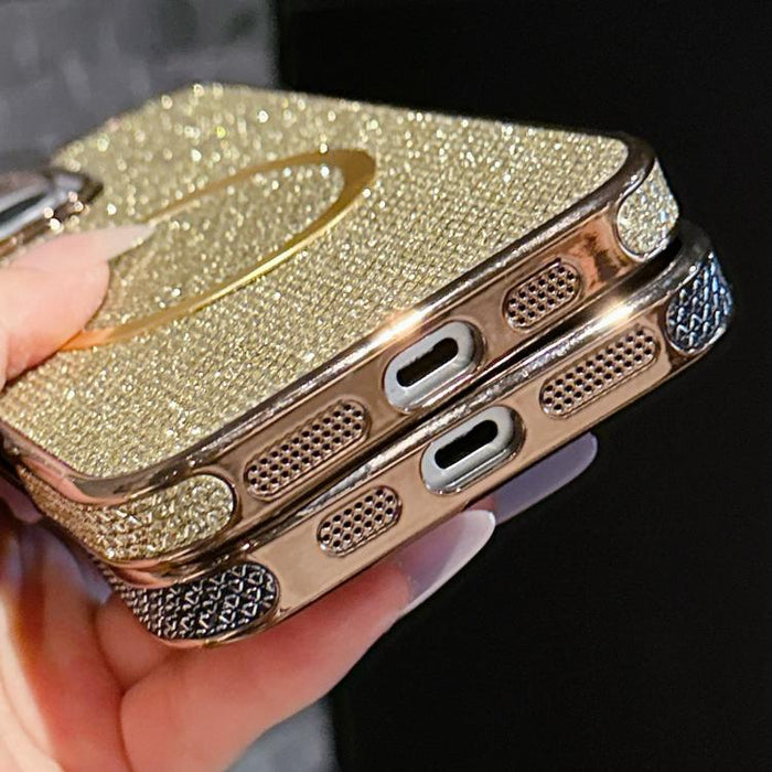 Electroplating PC Glitter Grain MagSafe Phone Case, For iPhone 13, For iPhone 12, For iPhone 12 Pro Max, For iPhone 12 Pro, For iPhone 11 Pro Max, For iPhone 11, For iPhone 11 Pro