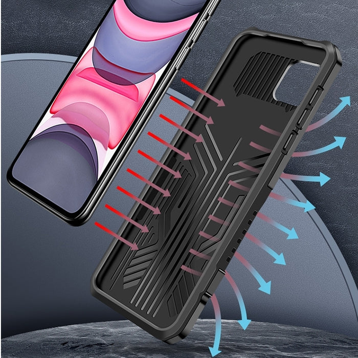 Machine Armor Warrior PC a prueba de golpes + funda protectora de TPU, For iPhone 12 mini, For iPhone 12 / 12 Pro, For iPhone 12 Pro Max, For Samsung Galaxy Note 20 Ultra