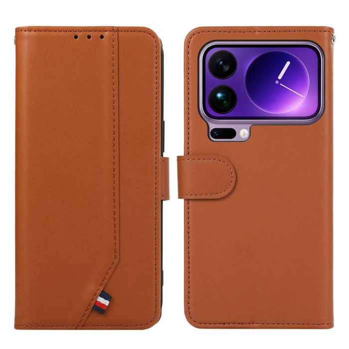 Funda para teléfono de cuero con protección RFID y textura delicada de ABEEL, For Xiaomi 17T Pro 5G, For Xiaomi 17T 5G, For Redmi Turbo 5 Max / Poco X8 Pro Max, For Redmi Turbo 5 5G / Poco X8 Pro 5G, For Xiaomi Poco F8 Ultra 5G, For Xiaomi 17 Pro Max  ...