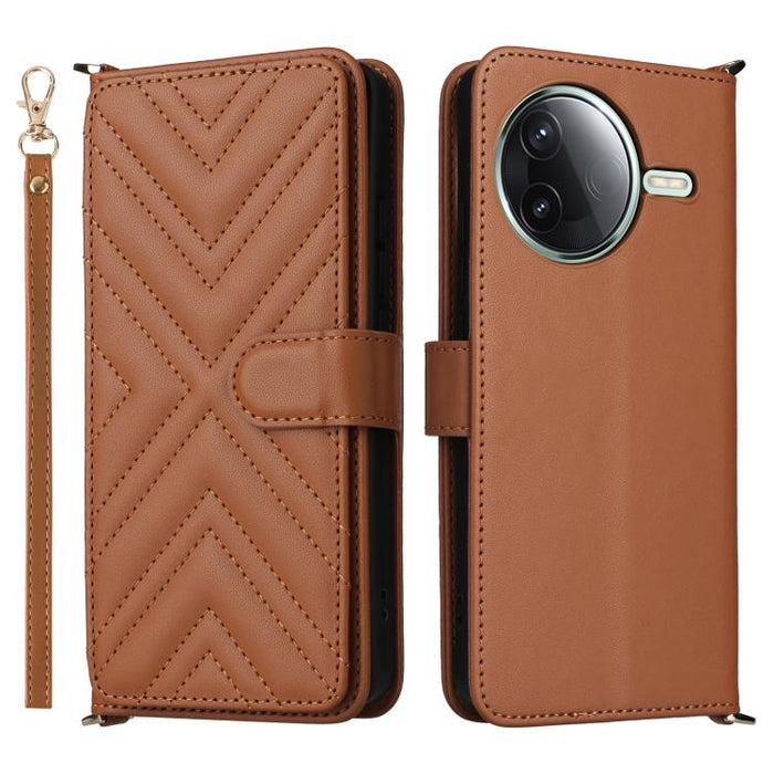 Funda multifuncional de piel para teléfono con 6 ranuras para tarjetas y correa para la muñeca., For Xiaomi Poco M7 4G 171mm, For Xiaomi Poco F7 Pro 5G / F7 Ultra, For Xiaomi 15 Ultra, For Xiaomi Poco X7 Pro 5G / Redmi Turbo 4, For Xiaomi Poco M7 Pro 5G