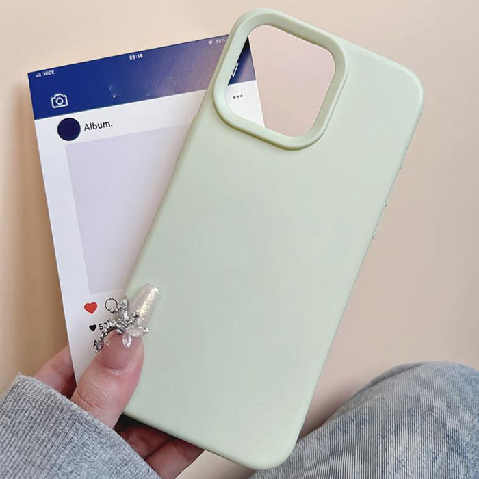 Dopamine Simple Imitation Liquid Silicone Phone Case, For iPhone 17e / 16e, For iPhone 17 Pro Max, For iPhone 17 Pro, For iPhone 17, For iPhone Air, For iPhone 16 Pro Max, For iPhone 16 Pro