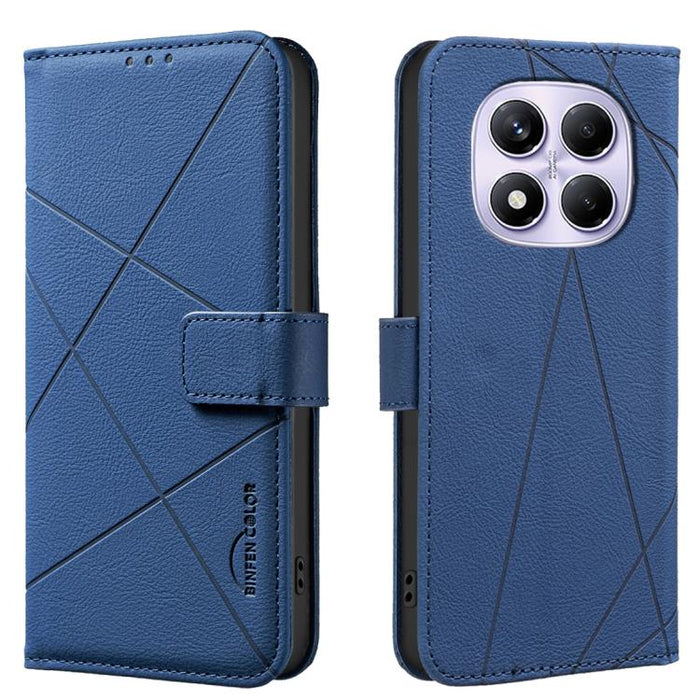 Funda de cuero para teléfono con estampado geométrico y protección RFID, For Redmi K90 Max 5G, For Redmi A7 Pro 171mm / Poco C85x 5G, For Redmi 15a 5G, For Redmi Tubo 5 Max / Poco X8 Pro Max, For Redmi Tubo 5 / Poco X8 Pro 5G                           ...