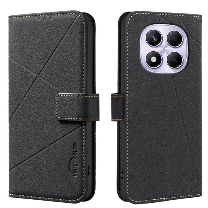 Funda de cuero para teléfono con estampado geométrico y protección RFID, For Redmi K90 Max 5G, For Redmi A7 Pro 171mm / Poco C85x 5G, For Redmi 15a 5G, For Redmi Tubo 5 Max / Poco X8 Pro Max, For Redmi Tubo 5 / Poco X8 Pro 5G                           ...