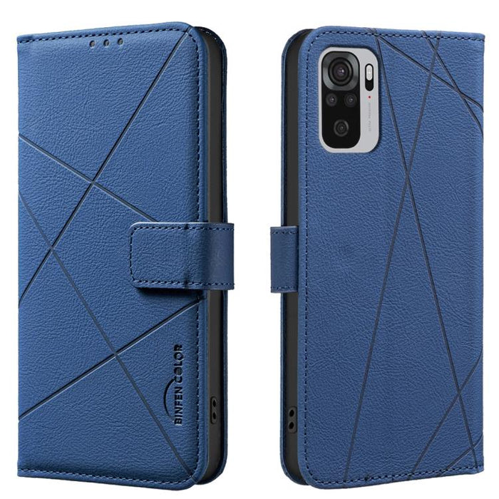 Funda de cuero para teléfono con estampado geométrico y protección RFID, For Redmi 12C, For Redmi Note 12 Pro+ Global, For Redmi Note 12 Pro 5G Global, For Redmi Note 12 5G Global, For Redmi Note 11 Pro / 11 Pro 5G Global, For Redmi 10 2022 / Note 11 4...