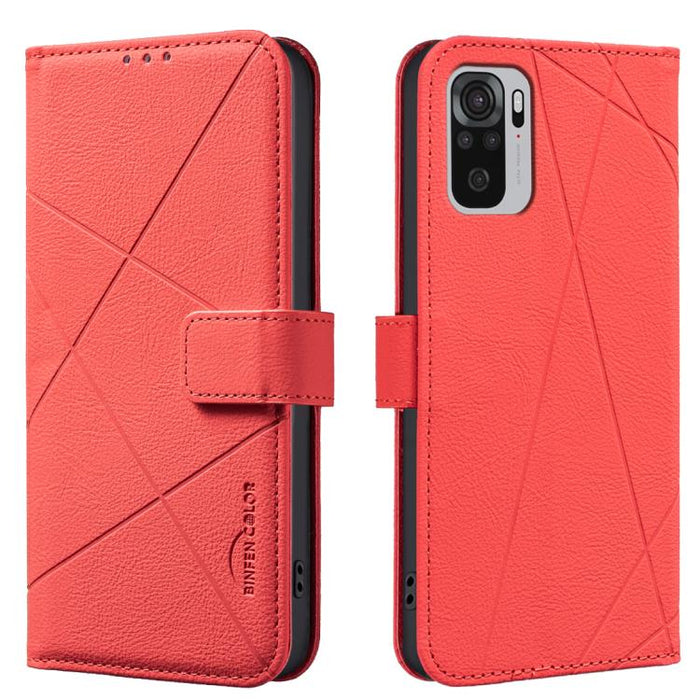 Funda de cuero para teléfono con estampado geométrico y protección RFID, For Redmi 12C, For Redmi Note 12 Pro+ Global, For Redmi Note 12 Pro 5G Global, For Redmi Note 12 5G Global, For Redmi Note 11 Pro / 11 Pro 5G Global, For Redmi 10 2022 / Note 11 4...