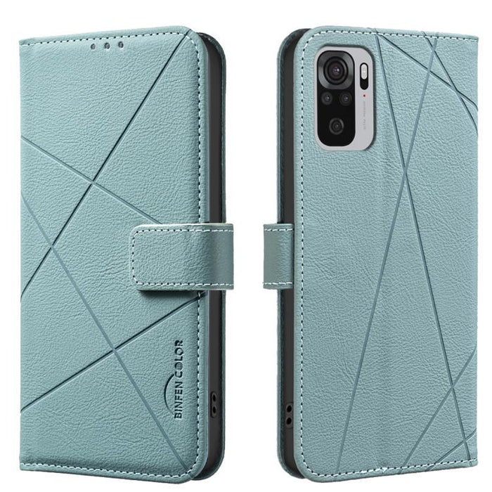 Funda de cuero para teléfono con estampado geométrico y protección RFID, For Redmi 12C, For Redmi Note 12 Pro+ Global, For Redmi Note 12 Pro 5G Global, For Redmi Note 12 5G Global, For Redmi Note 11 Pro / 11 Pro 5G Global, For Redmi 10 2022 / Note 11 4...