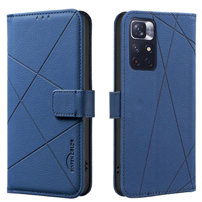 Funda de cuero para teléfono con estampado geométrico y protección RFID, For Redmi Note 14 4G 16.25mm, For Redmi Note 14 Pro 5G / 14 Pro+ 5G, For Redmi A3, For Redmi Note 13 Pro 4G, For Redmi Note 13 4G, For Redmi K70E, For Redmi Note 13 5G, For Redmi ...