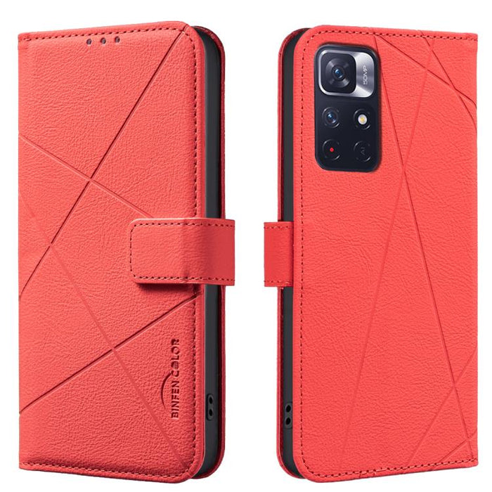 Funda de cuero para teléfono con estampado geométrico y protección RFID, For Redmi Note 14 4G 16.25mm, For Redmi Note 14 Pro 5G / 14 Pro+ 5G, For Redmi A3, For Redmi Note 13 Pro 4G, For Redmi Note 13 4G, For Redmi K70E, For Redmi Note 13 5G, For Redmi ...