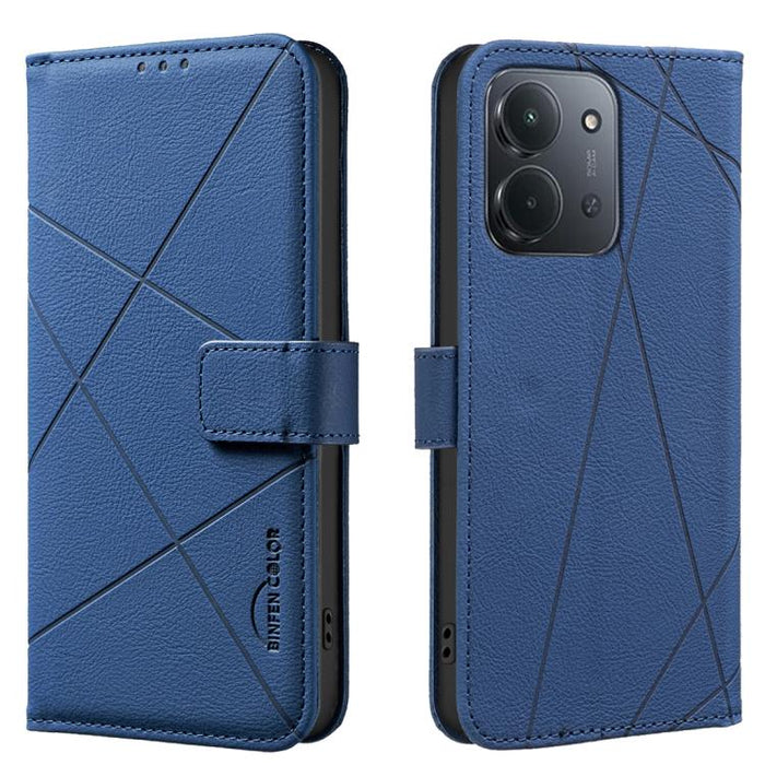 Funda de cuero para teléfono con estampado geométrico y protección RFID, For Redmi K90 Max 5G, For Redmi A7 Pro 171mm / Poco C85x 5G, For Redmi 15a 5G, For Redmi Tubo 5 Max / Poco X8 Pro Max, For Redmi Tubo 5 / Poco X8 Pro 5G                           ...