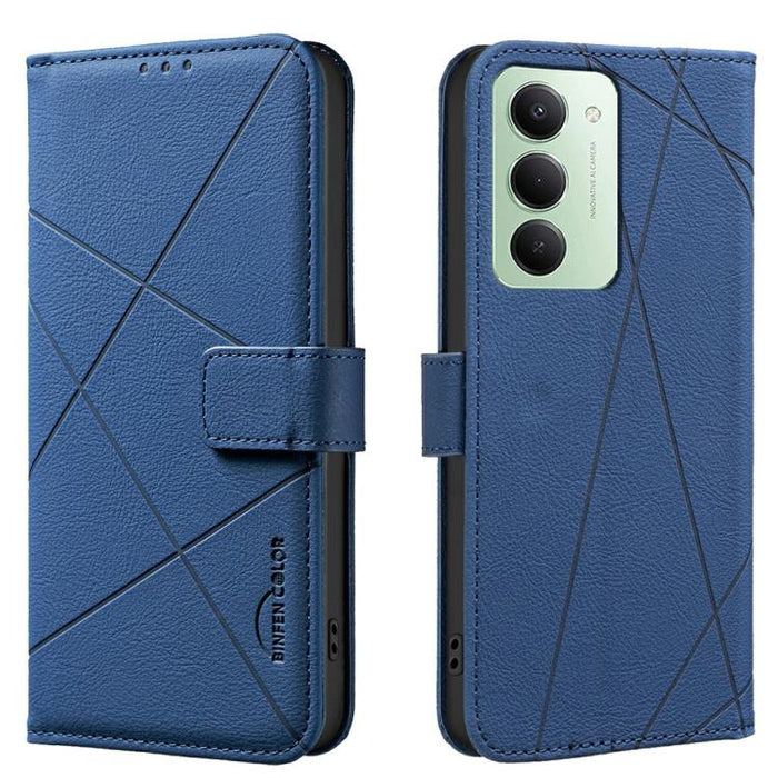 Funda de cuero para teléfono con estampado geométrico y protección RFID, For Redmi K90 Max 5G, For Redmi A7 Pro 171mm / Poco C85x 5G, For Redmi 15a 5G, For Redmi Tubo 5 Max / Poco X8 Pro Max, For Redmi Tubo 5 / Poco X8 Pro 5G                           ...