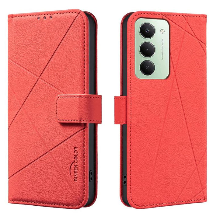 Funda de cuero para teléfono con estampado geométrico y protección RFID, For Redmi K90 Max 5G, For Redmi A7 Pro 171mm / Poco C85x 5G, For Redmi 15a 5G, For Redmi Tubo 5 Max / Poco X8 Pro Max, For Redmi Tubo 5 / Poco X8 Pro 5G                           ...