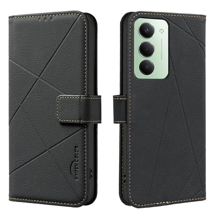 Funda de cuero para teléfono con estampado geométrico y protección RFID, For Redmi K90 Max 5G, For Redmi A7 Pro 171mm / Poco C85x 5G, For Redmi 15a 5G, For Redmi Tubo 5 Max / Poco X8 Pro Max, For Redmi Tubo 5 / Poco X8 Pro 5G                           ...