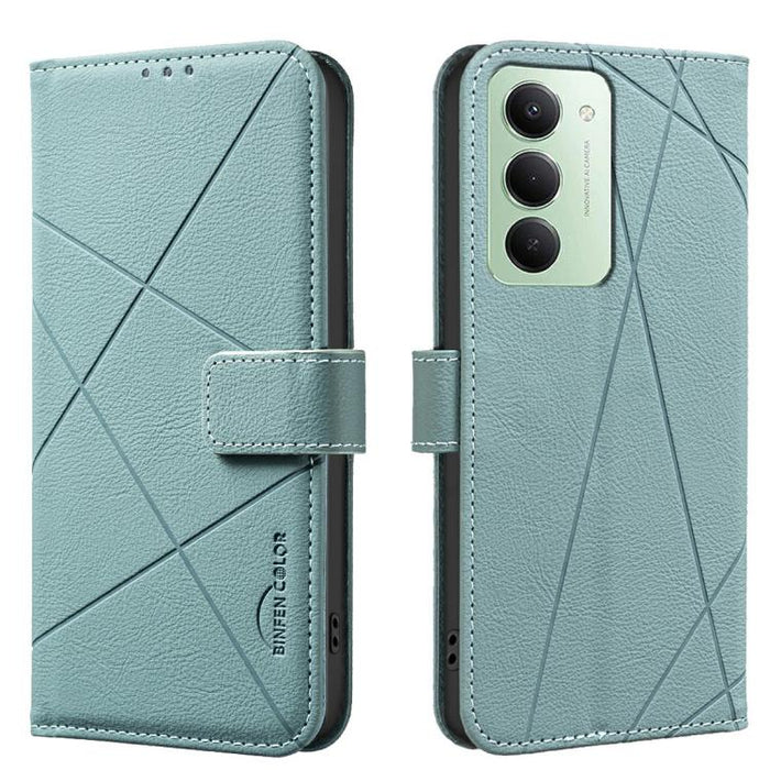 Funda de cuero para teléfono con estampado geométrico y protección RFID, For Redmi K90 Max 5G, For Redmi A7 Pro 171mm / Poco C85x 5G, For Redmi 15a 5G, For Redmi Tubo 5 Max / Poco X8 Pro Max, For Redmi Tubo 5 / Poco X8 Pro 5G                           ...