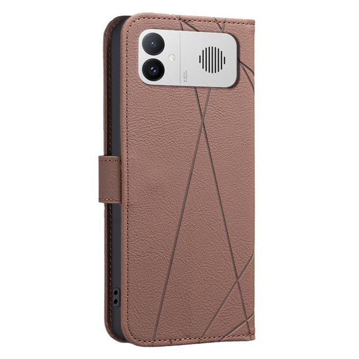 Funda de cuero para teléfono con estampado geométrico y protección RFID, For Redmi K90 Max 5G, For Redmi A7 Pro 171mm / Poco C85x 5G, For Redmi 15a 5G, For Redmi Tubo 5 Max / Poco X8 Pro Max, For Redmi Tubo 5 / Poco X8 Pro 5G                           ...