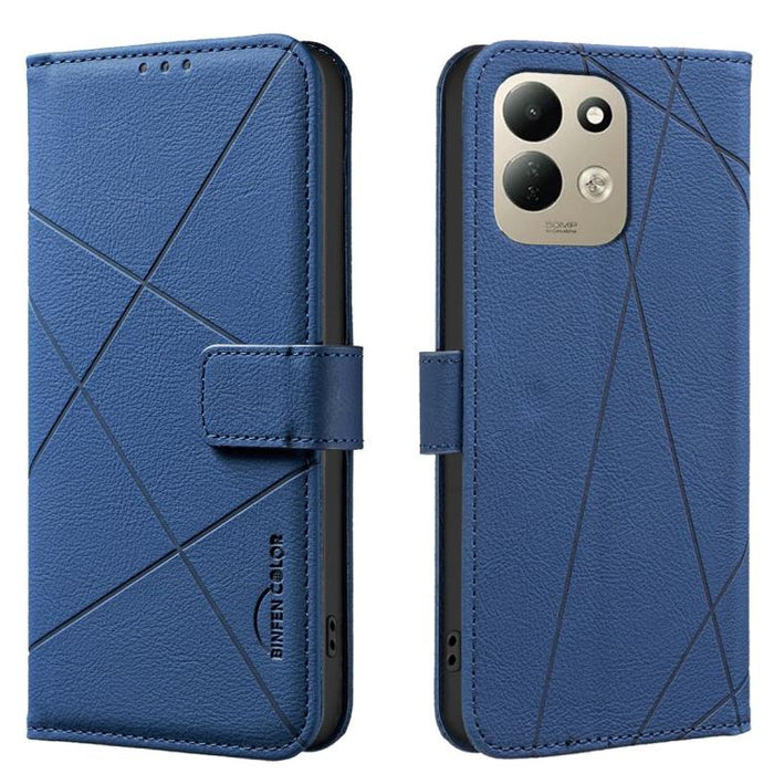 Funda de cuero para teléfono con estampado geométrico y protección RFID, For Redmi K90 Max 5G, For Redmi A7 Pro 171mm / Poco C85x 5G, For Redmi 15a 5G, For Redmi Tubo 5 Max / Poco X8 Pro Max, For Redmi Tubo 5 / Poco X8 Pro 5G                           ...
