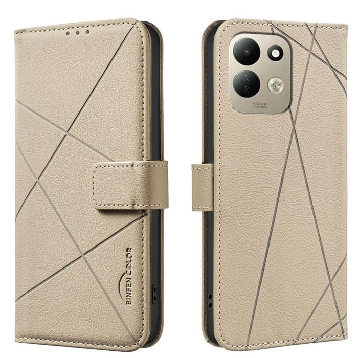 Funda de cuero para teléfono con estampado geométrico y protección RFID, For Redmi K90 Max 5G, For Redmi A7 Pro 171mm / Poco C85x 5G, For Redmi 15a 5G, For Redmi Tubo 5 Max / Poco X8 Pro Max, For Redmi Tubo 5 / Poco X8 Pro 5G                           ...