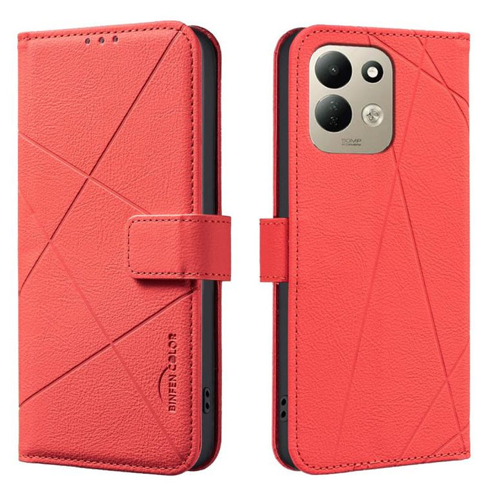 Funda de cuero para teléfono con estampado geométrico y protección RFID, For Redmi K90 Max 5G, For Redmi A7 Pro 171mm / Poco C85x 5G, For Redmi 15a 5G, For Redmi Tubo 5 Max / Poco X8 Pro Max, For Redmi Tubo 5 / Poco X8 Pro 5G                           ...