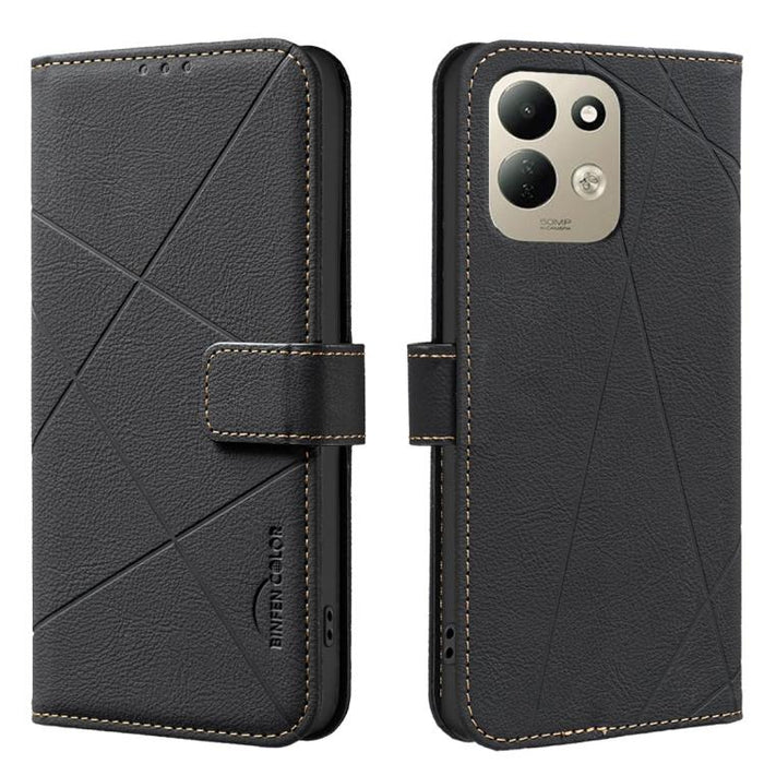 Funda de cuero para teléfono con estampado geométrico y protección RFID, For Redmi K90 Max 5G, For Redmi A7 Pro 171mm / Poco C85x 5G, For Redmi 15a 5G, For Redmi Tubo 5 Max / Poco X8 Pro Max, For Redmi Tubo 5 / Poco X8 Pro 5G                           ...
