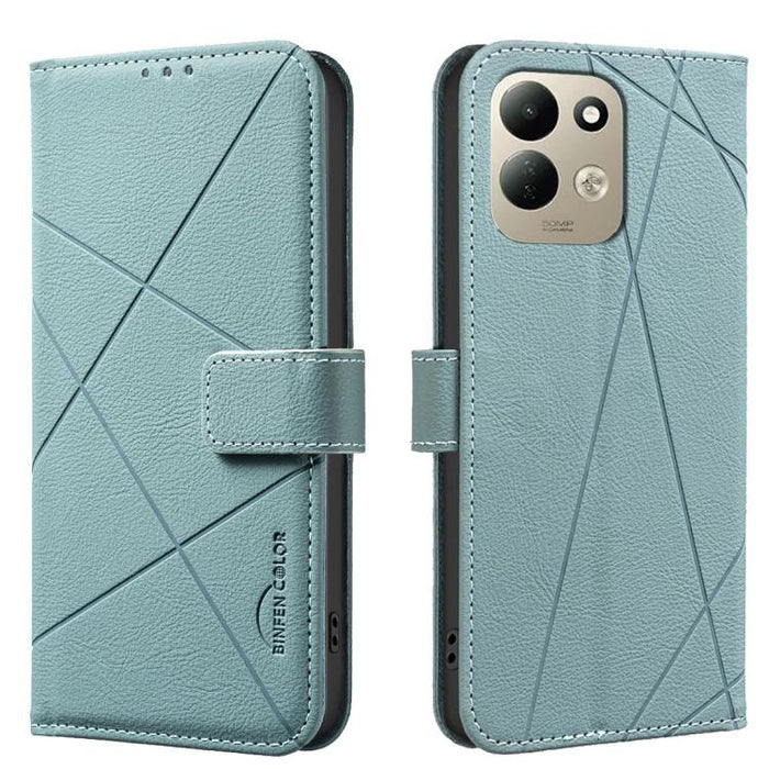 Funda de cuero para teléfono con estampado geométrico y protección RFID, For Redmi K90 Max 5G, For Redmi A7 Pro 171mm / Poco C85x 5G, For Redmi 15a 5G, For Redmi Tubo 5 Max / Poco X8 Pro Max, For Redmi Tubo 5 / Poco X8 Pro 5G                           ...