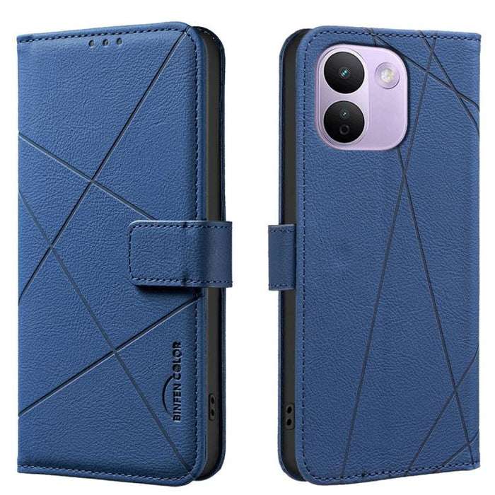 Funda de cuero para teléfono con estampado geométrico y protección RFID, For Redmi K90 Max 5G, For Redmi A7 Pro 171mm / Poco C85x 5G, For Redmi 15a 5G, For Redmi Tubo 5 Max / Poco X8 Pro Max, For Redmi Tubo 5 / Poco X8 Pro 5G                           ...